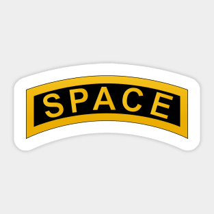 Space Ranger Tab Sticker